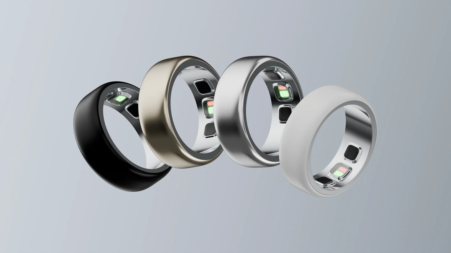HOPE Ring B in black, gold, silver and white finishes