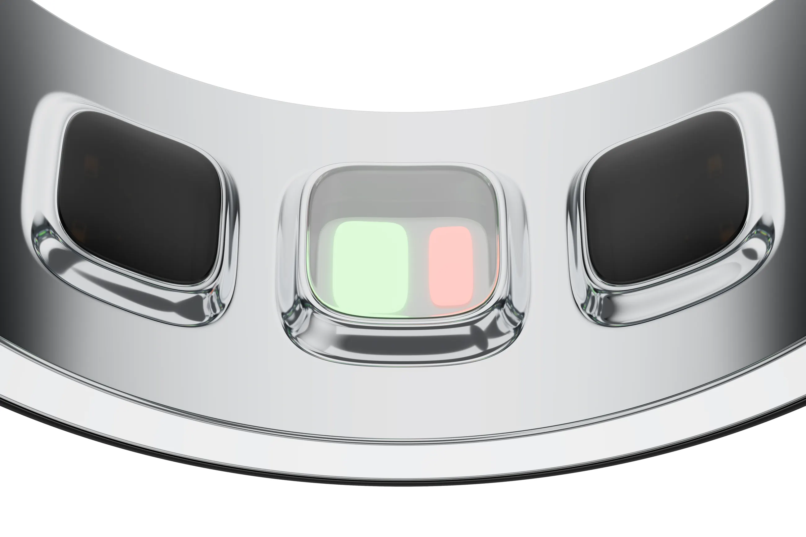 Close-up of the sensors on the inside of HOPE Ring B